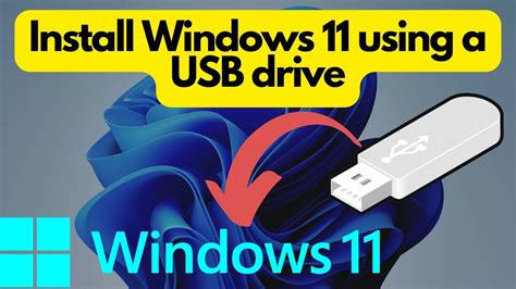 how to install windows 11 on a new pc with usb