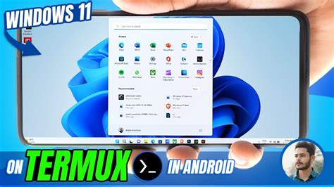 how to install windows 11 on android using termux