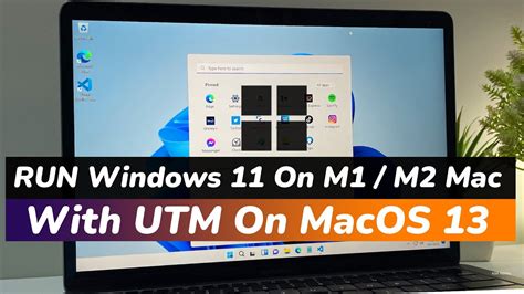 how to install windows 11 on mac m1 using utm
