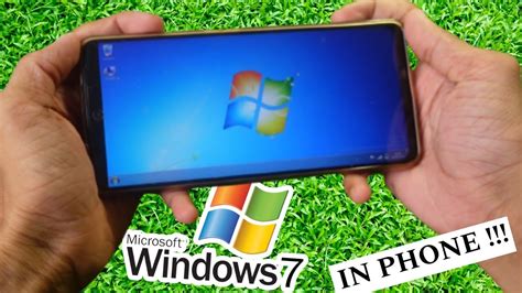 how to install windows 7 in android phone