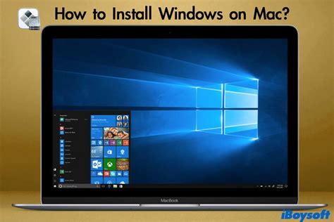 how to install windows programs on macbook
