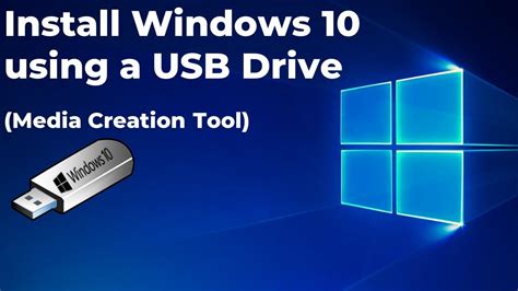 how to install windows using usb drive