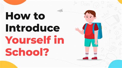 how to introduce in school