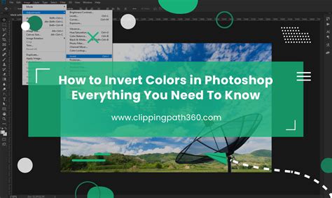 how to invert color text in photoshop
