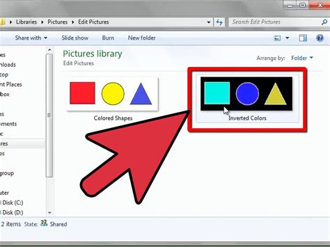 how to invert colors on a picture in paint 3d