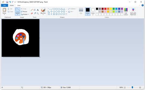 how to invert colors on an image in paint