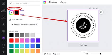 how to invert colours in canva