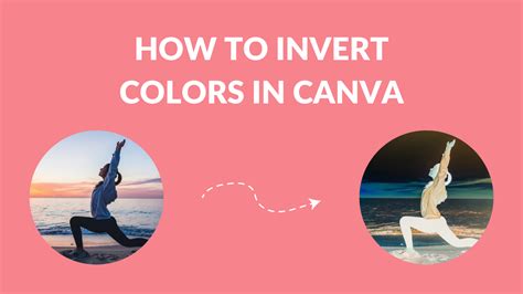 how to invert picture on canva