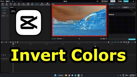 how to invert text color on capcut