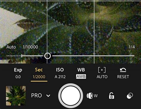 how to iso setting in iphone