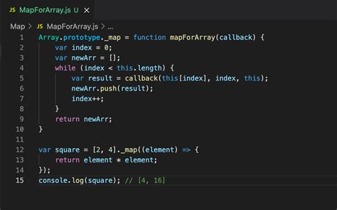 how to iterate array using map in javascript