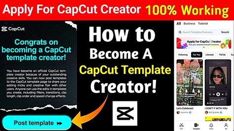 how to join capcut creator program