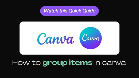 how to join items in canva