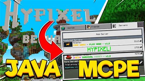 how to join java servers on switch