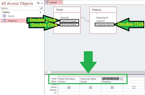 how to join multiple tables in access sql