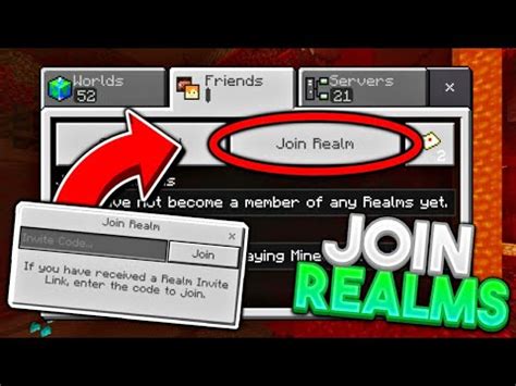 how to join realms on switch