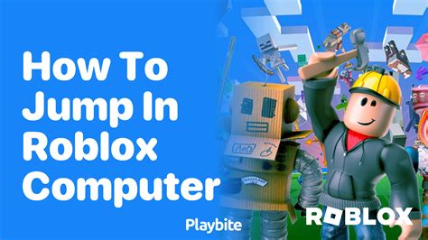 how to jump in roblox with a computer