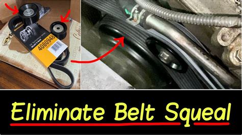 how to keep a belt from squealing