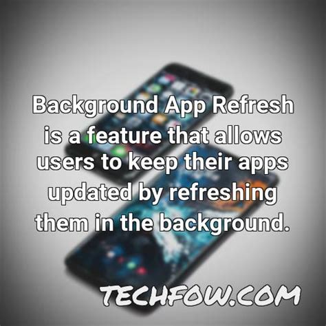 how to keep apps from refreshing