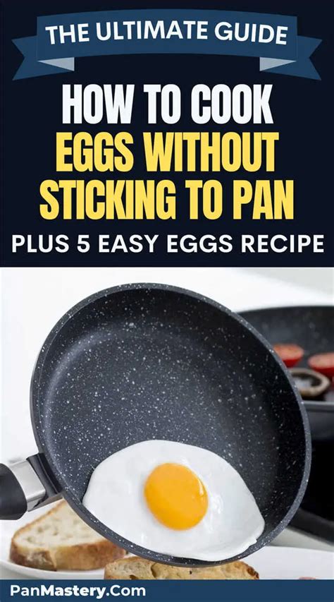 how to keep eggs from sticking in a pan