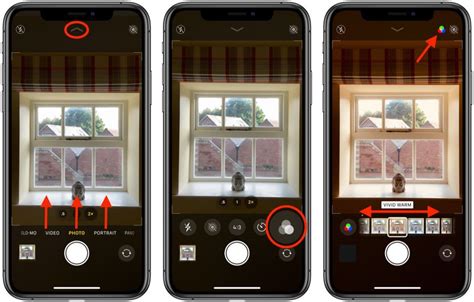 how to keep filter on iphone camera