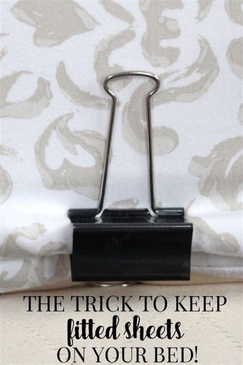 how to keep fitted sheets from coming off bed