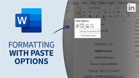 how to keep format in word when emailing