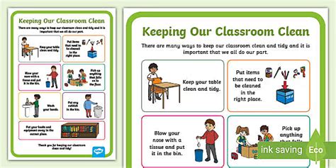 how to keep school clean by students
