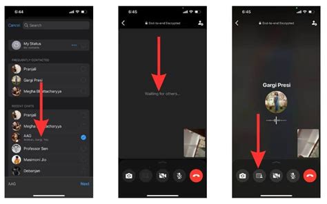 how to keep whatsapp video call on screen while using other apps iphone