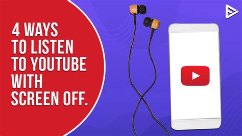 how to keep youtube running with screen off