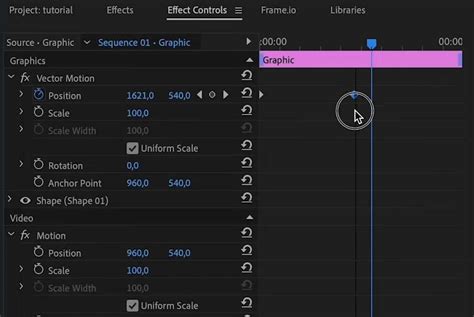 how to keyframe in premiere pro 2025