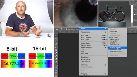how to know bit depth of image