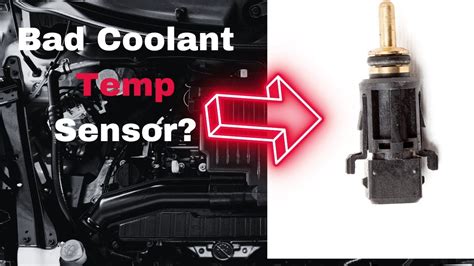 how to know coolant temperature sensor is bad