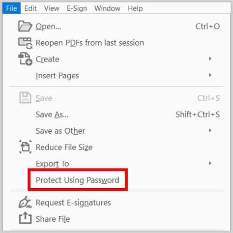 how to know if a pdf is password protected