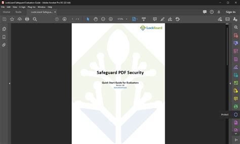 how to know if a pdf is protected
