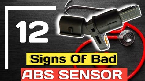 how to know if you have a bad abs sensor