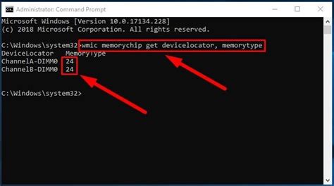 how to know ram specs in cmd