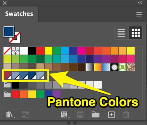 how to know the pantone code of a color in illustrator