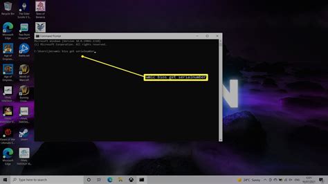 how to know the serial number of laptop using cmd