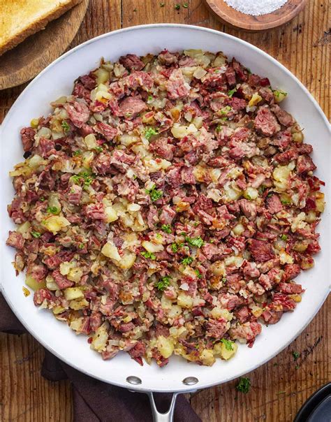 how to know when corned beef hash is done