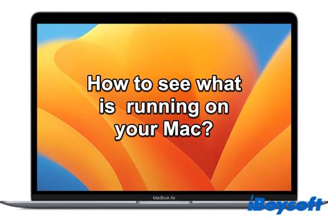 how to know which apps are running on mac