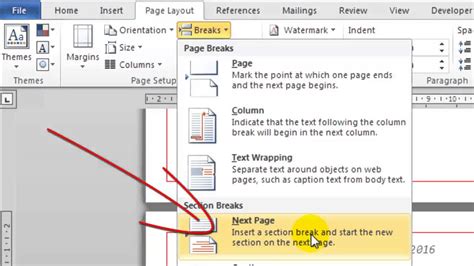 how to landscape one page in word