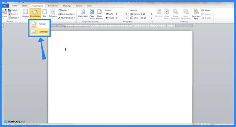 how to landscape specific page in ms word