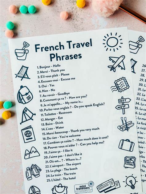 how to learn basic french for travel