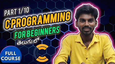how to learn c language in telugu