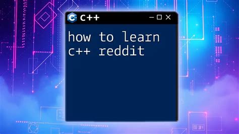 how to learn c reddit