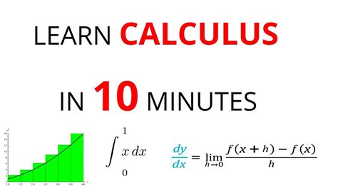 how to learn calculus