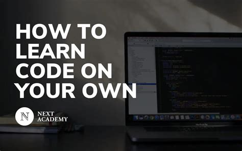 how to learn coding on your own