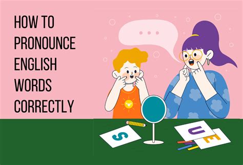 how to learn correct pronunciation in english