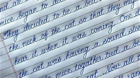 how to learn cursive quickly